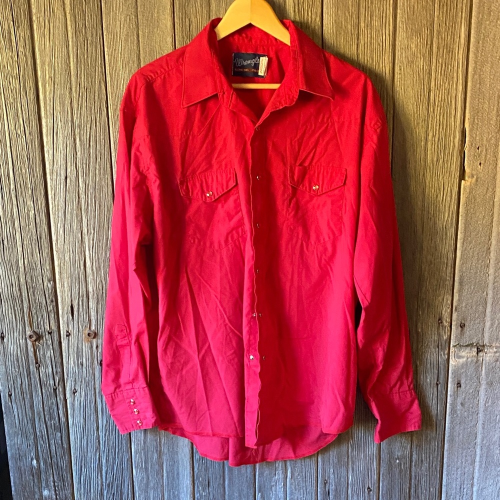 Vintage Wrangler Snap Shirt